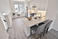 Kitchen window nook with bench seating