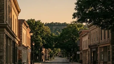 Aerial view of Ancaster, Ontario